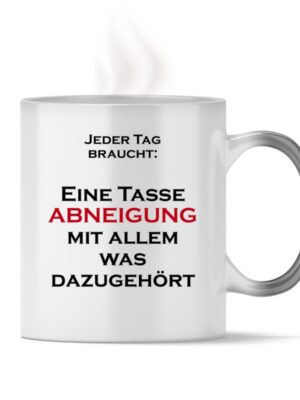 Eine Tasse Abneigung Kollegen Arbeit