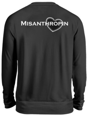 Misanthropin Pullover Statement Witzig Swetaer