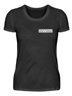 Hass im Herzen Damen Statementshirt