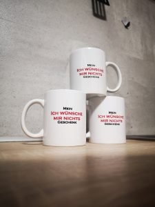 Nix Geschenk Idee für Leute die sich nichts wünschen