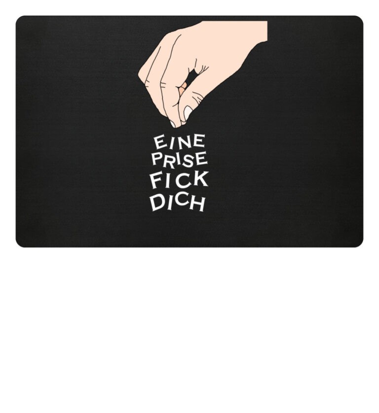 Lustige Fußmatten mit gemeinen Sprüchen PÖBELWERK