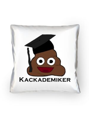 Kopfkissen Geschenk zum Bachelor Kackademiker