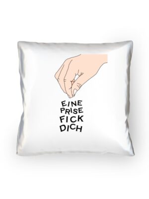 Statement Kissen Fick Dich Spruch