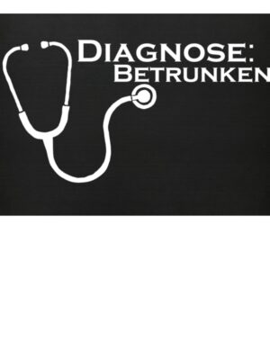 Diagnose Betrunken Fußmatte Alkohol Geschenk