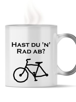 Rad ab Tasse Geschenk Fahrrad