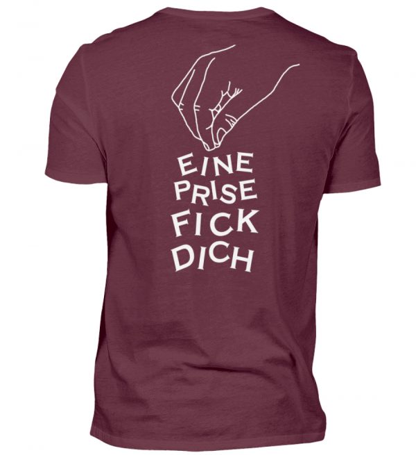 Backprint - Eine Prise Fick Dich - Herren Shirt-839