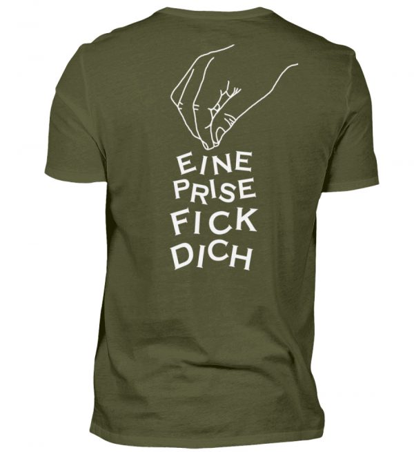 Backprint - Eine Prise Fick Dich - Herren Shirt-1109