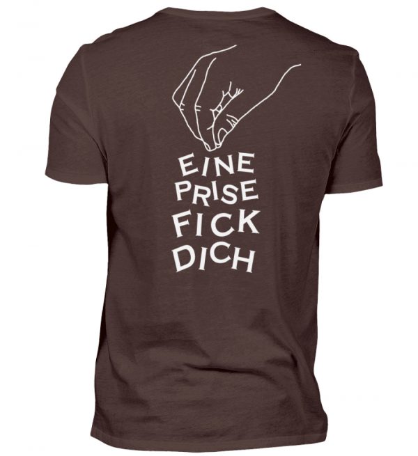 Backprint - Eine Prise Fick Dich - Herren Shirt-1074
