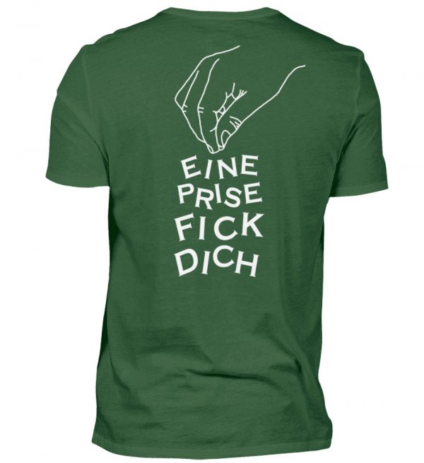 Backprint - Eine Prise Fick Dich - Herren Shirt-833