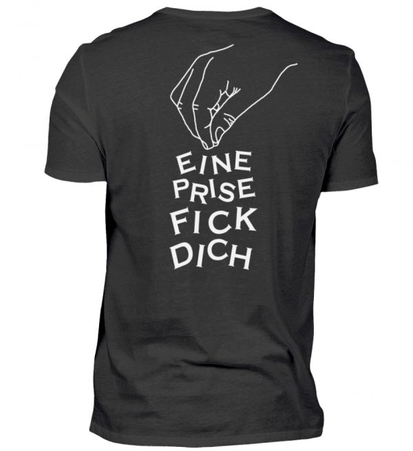 Backprint - Eine Prise Fick Dich - Herren Shirt-16
