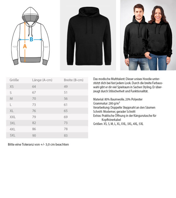 Ich hasse mein Leben - Weihnachtsmann - Hoodie – Bild 2
