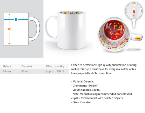 Scheiß Weihnachten - Lebkuchen - Christmas Tasse – Bild 3