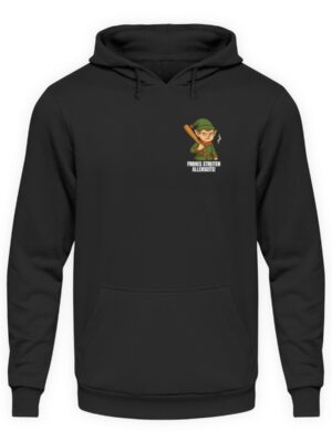 Frohes Streiten allerseits! - Weihnachts-Elf - Unisex Kapuzenpullover Hoodie-639