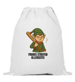 Frohes Streiten - Tasse - Baumwoll Gymsac-3