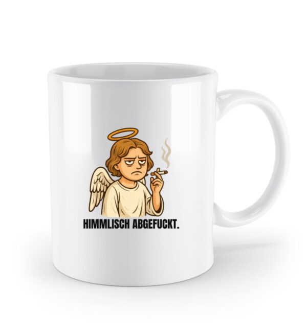 Himmlisch abgefuckt - Tasse - Standard Tasse-3