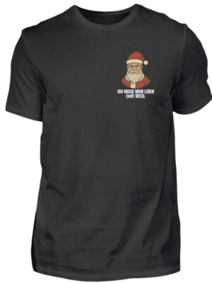 Ich hasse mein Leben. - Weihnachtsmann - Herren Shirt-16