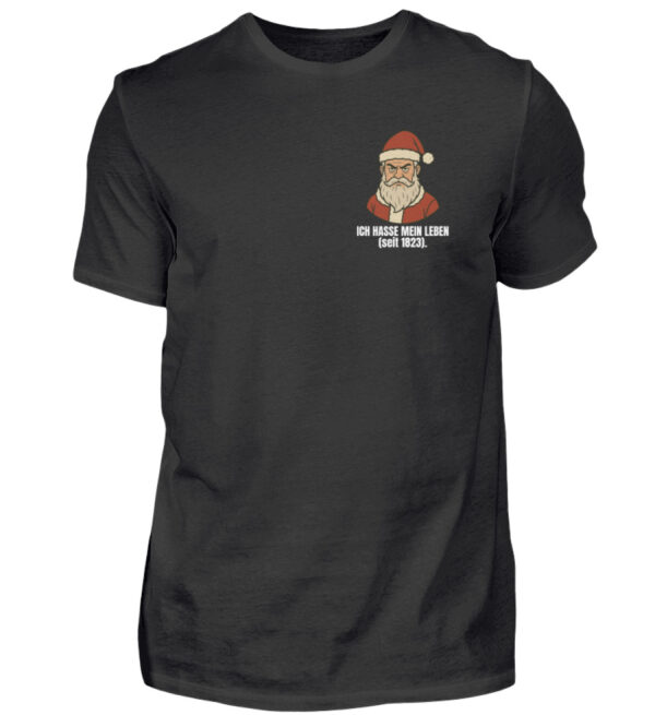 Ich hasse mein Leben. - Weihnachtsmann - Herren Shirt-16