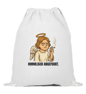 Himmlisch abgefuckt - Tasse - Baumwoll Gymsac-3