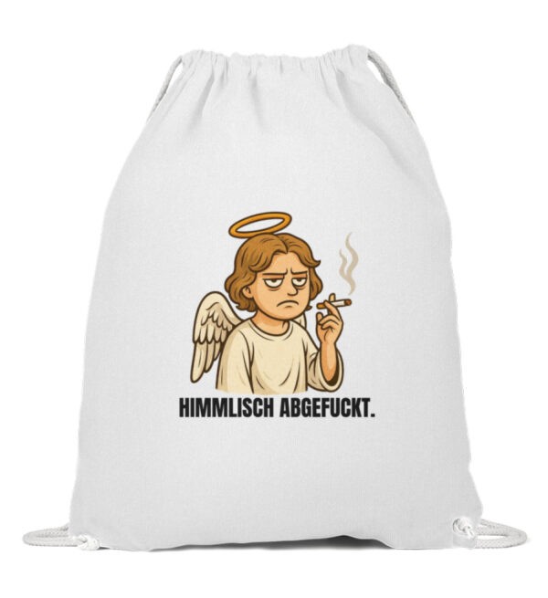 Himmlisch abgefuckt - Tasse - Baumwoll Gymsac-3