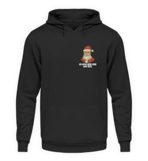 Ich hasse mein Leben. - Weihnachtsmann - Unisex Kapuzenpullover Hoodie-639