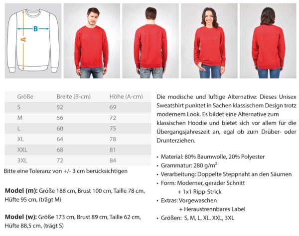 All I want for Christmas is Ruhe - Engel - Unisex Pullover – Bild 2