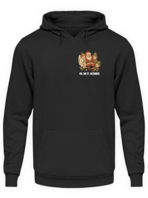 Ich, am 27. Dezember - Weihnachten - Unisex Kapuzenpullover Hoodie-639