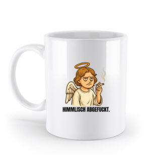 Himmlisch abgefuckt - Tasse - Standard Tasse-3