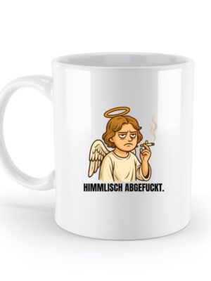 Himmlisch abgefuckt - Tasse - Standard Tasse-3