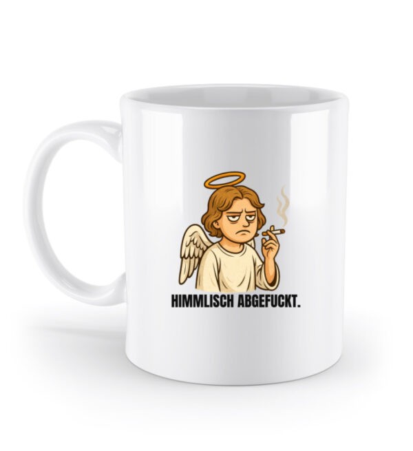 Himmlisch abgefuckt - Tasse - Standard Tasse-3