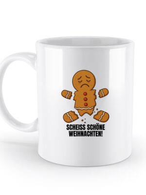 Scheiß Weihnachten - Tasse - Standard Tasse-3