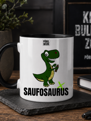 SAUFOSAURUS (Tasse zweifarbig)