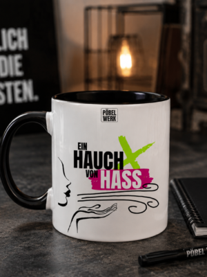 EIN HAUCH VON HASS (Tasse zweifarbig)