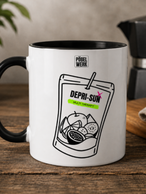 DEPRI-SUN (Tasse zweifarbig)