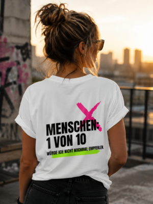 MENSCHEN – 1 VON 10 (Damenshirt)
